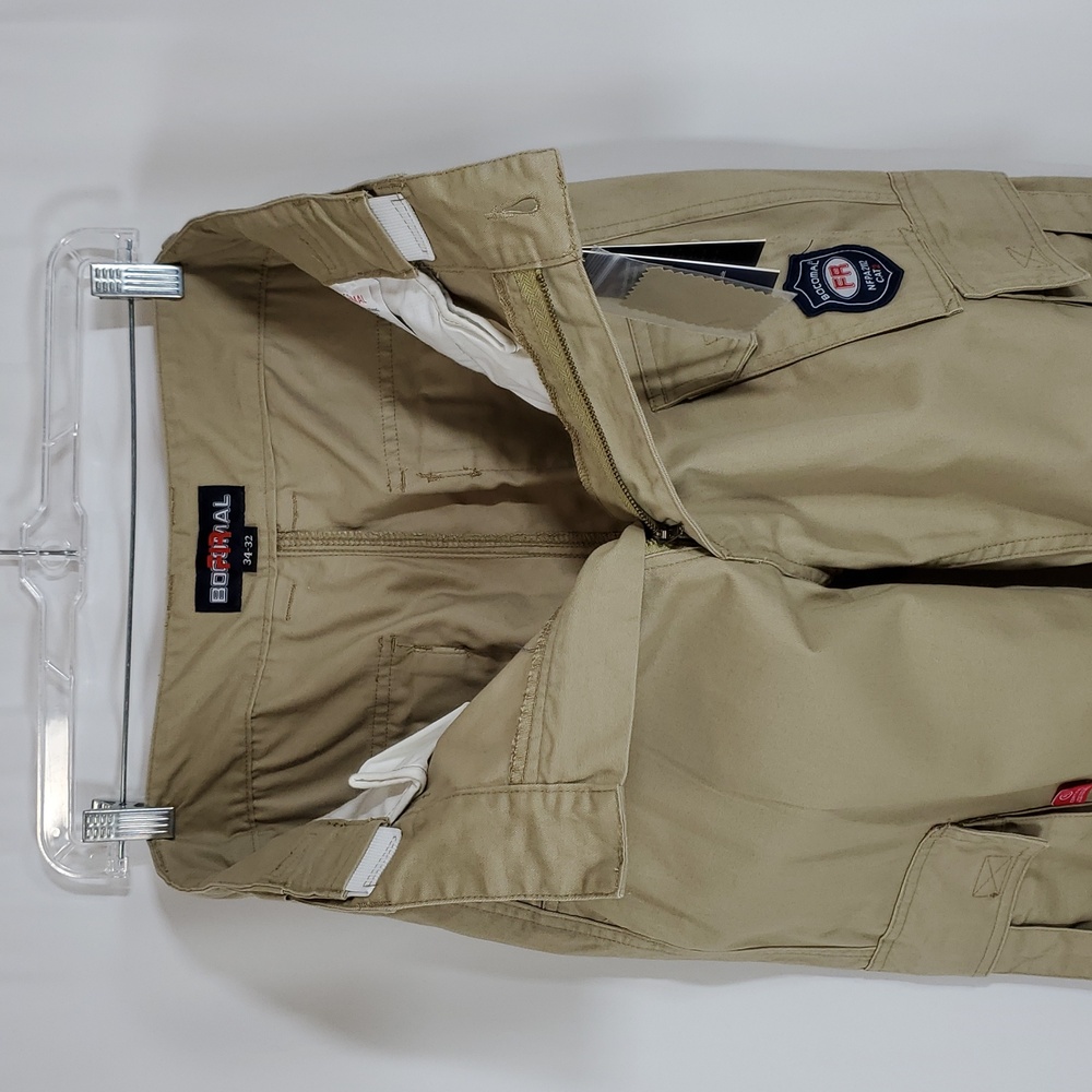 Bocomal FR NFPA 2112 CAT 2 Cargo Pants ~ Khaki - Picture 12 of 15